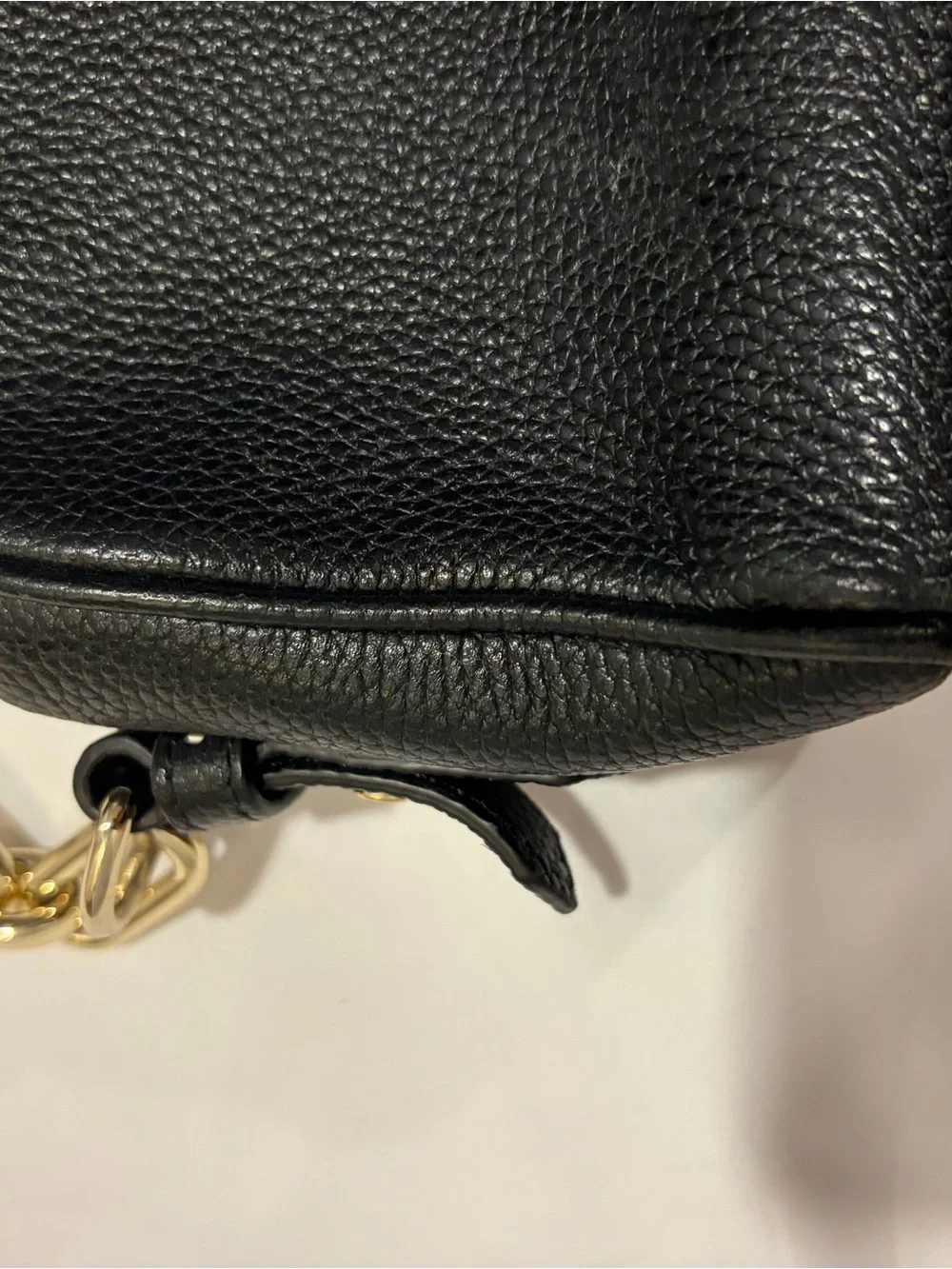 kate spade Black Pebbled Leather Crossbody with Gold Hardware - Picture 3 of 9